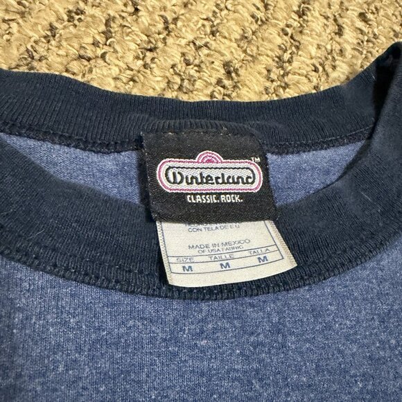 Vintage Pink Floyd The Wall Winterland Men's Md Double Sided Ringer T-Shirt - Picture 2 of 5